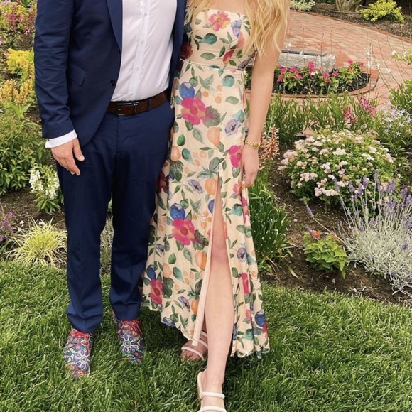 REVOLVE Dresses & Skirts - Capulet x Revolve Floral Midi Dress Size Small